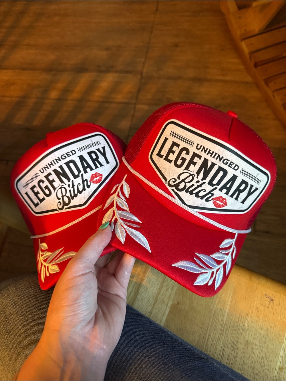 Unhinged Legendary Bxtch Trucker Hat